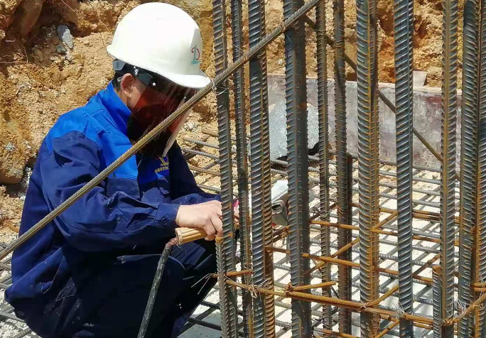 防雷接地施工現(xiàn)場