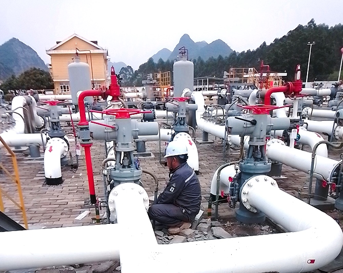 防雷接地標(biāo)準(zhǔn)化改造施工現(xiàn)場